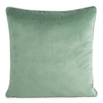 Zamatová obliečka 60x60 cm na vankúš GAJA tmavo mätová